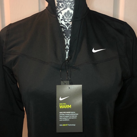 Nike Tops - Nike Pro Warm long sleeve . Nike running top